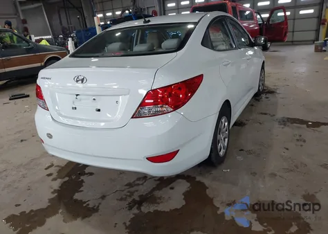 2014 Hyundai Accent Gls z USA, uszkodzony, nr VIN KMHCT4AE3EU714898